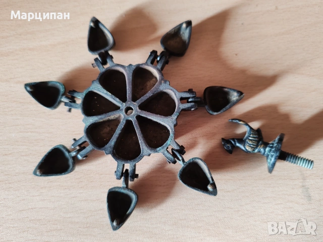 Антикварна малка масленица, снимка 8 - Антикварни и старинни предмети - 53094179