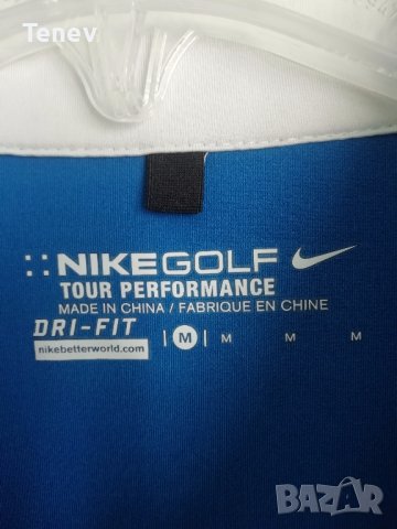 Nike Golf Tiger Woods оригинална мъжка тениска фланелка M , снимка 3 - Тениски - 37780148