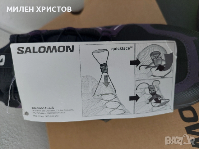 SALOMON Speedcross Peak CSWP W-Чисто Нови с кутия и етикет-№40, снимка 8 - Маратонки - 53301848