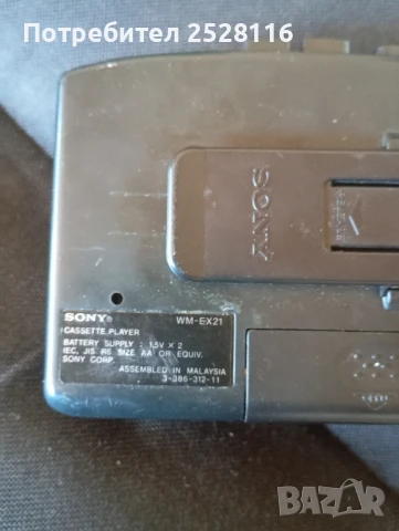 Sony WM-EX21 Walkman , снимка 4 - Ресийвъри, усилватели, смесителни пултове - 50903540