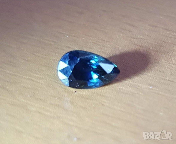Естествени Сапфири Дълбоко сини Deep Blue 0.7 карата, снимка 2 - Други - 52573217