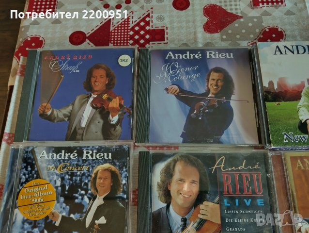 ANDRE RIEU, снимка 2 - CD дискове - 44098664