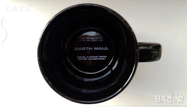 Чаша за кафе Star Wars Darth Maul - Disneyland Paris, снимка 4 - Колекции - 53121750
