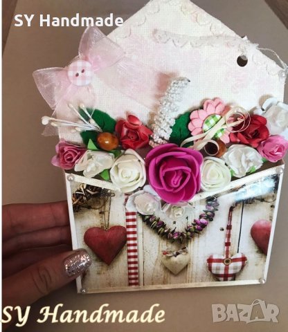 Ръчно изработена 3D картичка, снимка 3 - Други стоки за дома - 27569909