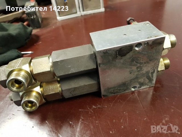 Хидравлични фиксиращи кранове от електрокар, снимка 3 - Резервни части за машини - 26338339