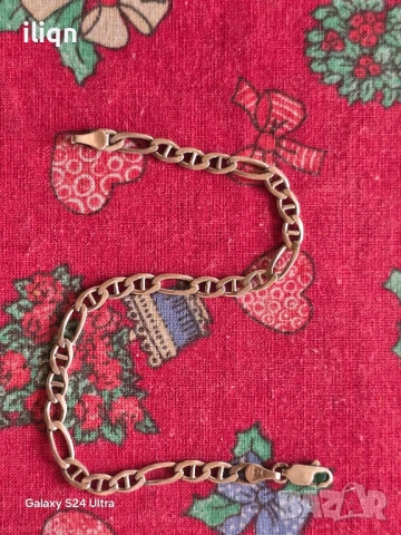 Сребърна гривна. 21см. Цена 29,99лв. За Севлиево безплатна доставка., снимка 2 - Колиета, медальони, синджири - 50908645