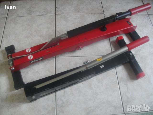 Нова Немска Гилотина За Рязане Ламиниран Паркет/Ламинат-800мм-LOGOLIC/600мм-MEISTER-Професионална, снимка 11 - Други инструменти - 37122933