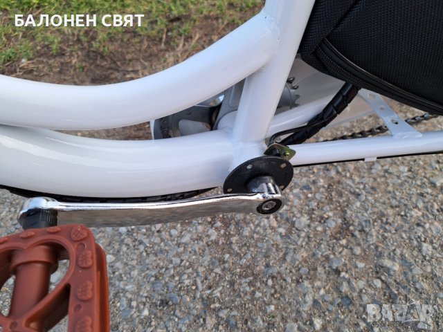-10% ТЕЛК - Електро - механичен Триколесен Велосипед Хибрид, снимка 12 - Велосипеди - 40061856