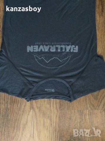 Fjallraven W ABISKO TRAIL T-SHIRT PRINT - страхотна туризъм тениска, снимка 5 - Тениски - 33590439