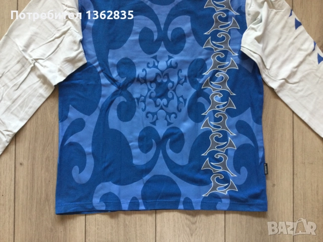 оригинална сърфистка синя фланела блуза на FANATIC размер XL, снимка 2 - Блузи - 51566770