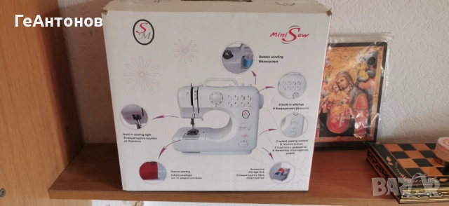 Мини шевна машина Mini Sew, снимка 7 - Шевни машини - 52720616