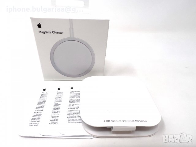  Безжичен MagSafe Charger поставка за безжично зареждане Apple iPhone, снимка 5 - Безжични зарядни - 37119313