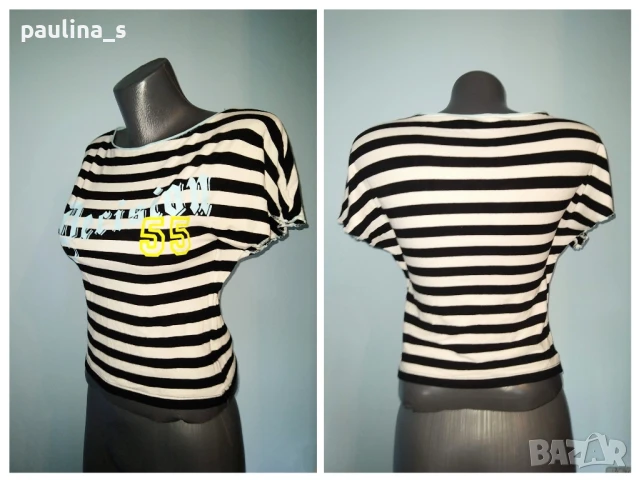 Четири различни броя / Блуза с къс ръкав / Топ с  къс ръкав , снимка 7 - Корсети, бюстиета, топове - 25728330