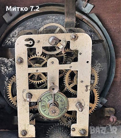 стар  настолен часовник с латерна, снимка 7 - Антикварни и старинни предмети - 35379922