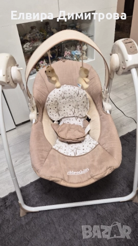 Музикална люлка Chipolino Lullaby, снимка 3 - Детски люлки - 52151215