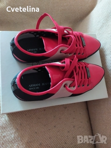 обувки Армани , снимка 3 - Маратонки - 52581526