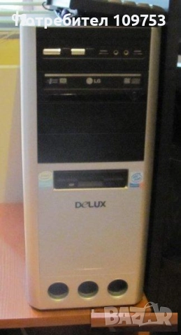 ATX кутия DELUX DLC-MF431 + LG DVD RW GSA-4163B, снимка 2 - Захранвания и кутии - 52087857