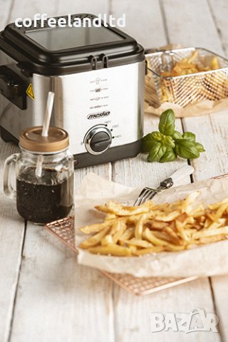 MS 4910 Фритюрник дълбок 1,5 L, снимка 2 - Фритюрници - 35558239