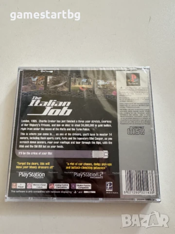 The Italian Job за PS1 - Нова запечатана, снимка 2 - Игри за PlayStation - 51396267