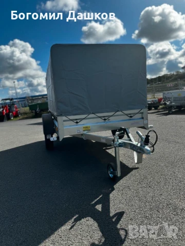 Продавам ново ремарке до 750 кг. и обем на товарната площ 3.75 м², снимка 4 - Ремаркета - 51040196