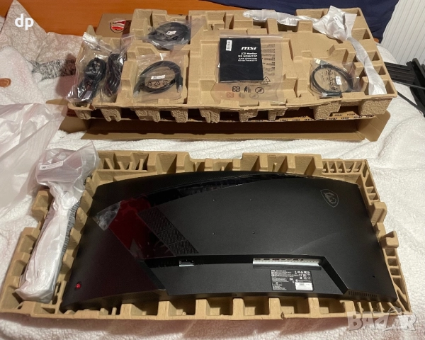 Чисто нов Геймърски монитор 34 инча MSI MPG 346CQRF X24, снимка 2 - Монитори - 52909338