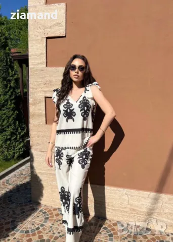 Летен сет панталон и потник, снимка 3 - Комплекти - 48024773