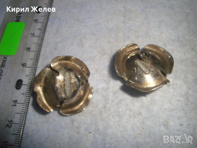 ДВЕ ФЛОРАЛНИ СРЕБРИСТИ УКРАШЕНИЯ - ЦВЕТЯ РОЗИ ПОДХОДЯЩИ и за ХЕНД - МЕЙД МАТЕРИАЛ АПЛИКАЦИЯ 29484, снимка 4 - Други - 37793129