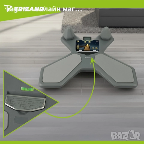 Тренировъчна баланс дъска с брояч / Дъска за баланс / Баланс борд Trizand, снимка 9 - Фитнес уреди - 52689058