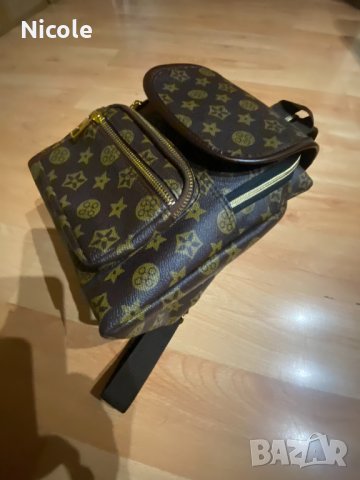 Чанта, кожена тип раница, снимка 6 - Раници - 44102719