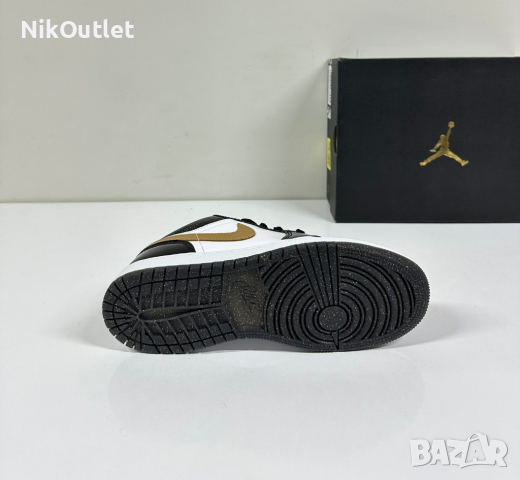 Nike Air Jordan 1 Gold, снимка 5 - Кецове - 44907685