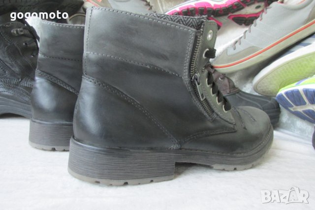 ПРОД. КАТО НОВИ арт, винтидж боти rieker® original SINCE 1874,ANTISTRESS,естествена кожа,41-42,GOGO, снимка 17 - Мъжки боти - 26816470