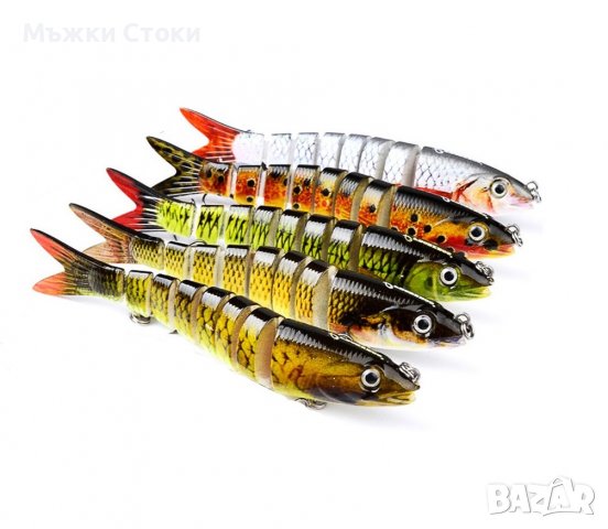 Реалистични 3D Воблер / Воблери №137 до №141