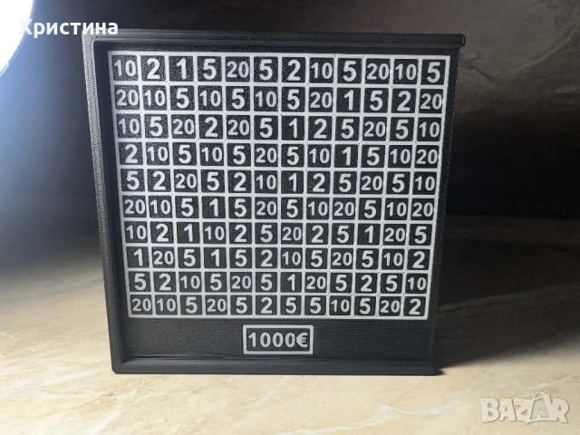 Касичка с цел .3 d принтиране 