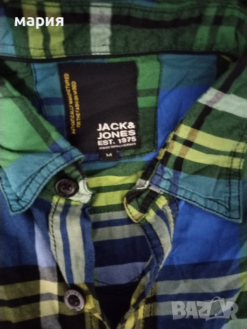 Оригинална мъжка риза Jack&Jones, снимка 7 - Ризи - 44868243
