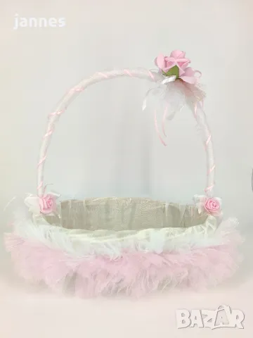 Сватбена кошница - разл цветове, снимка 9 - Сватбени аксесоари - 49213987