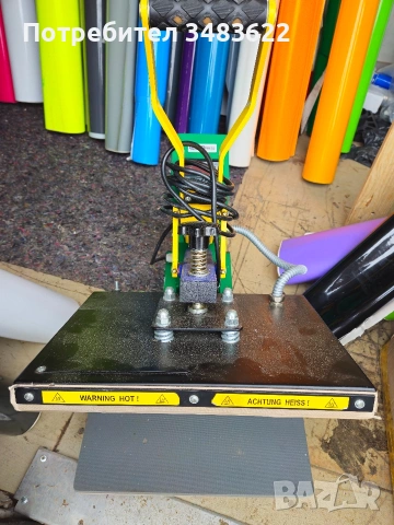 Фолиа и термо преса, снимка 3 - Друга електроника - 53383448