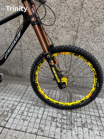 K9INE DH001-S 26''/Marzocchi 380 C2R2 Titanium/FOX DHX2/велосипед DH, снимка 7 - Велосипеди - 52451192