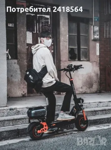 Електрическа тротинетка KuKirin M5 Pro – 1000W, 70 км пробег, 52 км/ч, сгъваема, снимка 2 - Други спортове - 49740271
