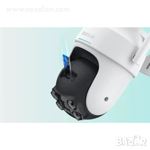 Камера за външно наблюдение Botslab W312, 2.5K, Wi-Fi, нощна, стенен монтаж /бяла/, снимка 4 - IP камери - 49445841