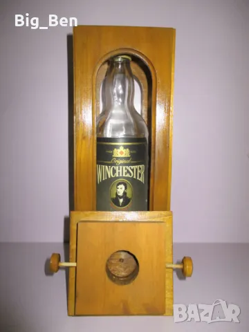 Декоративна Дървена Поставка за Бутилка, снимка 6 - Други - 48900279