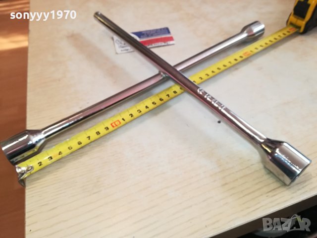 КЛЮЧ ЗА ГУМИ КРЪСТАЧКА 1701241607, снимка 15 - Аксесоари и консумативи - 43851401