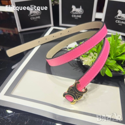 колани от естествена кожа в кутия celine, снимка 4 - Колани - 52415844