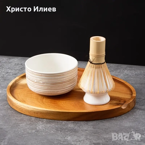 Сет за японски чай матча Matcha 6 броя комплект, снимка 6 - Други стоки за дома - 51444716