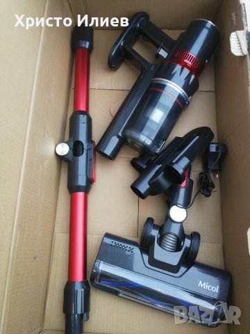 Мощна безжична прахосмукачка с турбо четка Micol mc-021, снимка 10 - Прахосмукачки - 43269726