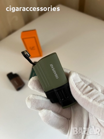 Запалка за пури CIGARFEAST с 4 джет пламъка - 3 цвята, снимка 5 - Запалки - 52800085