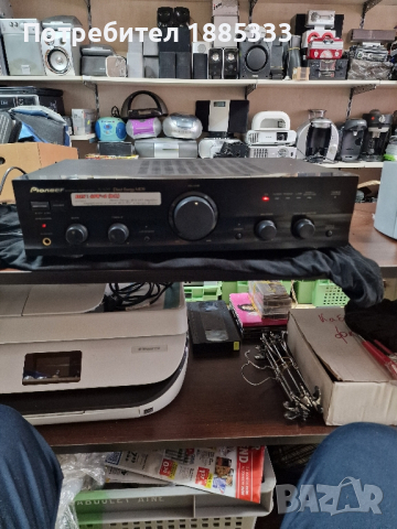 продава се усилвател Pioneer модел a109, снимка 2 - Ресийвъри, усилватели, смесителни пултове - 44862505