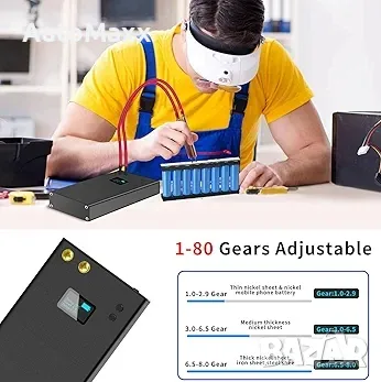 Апарат за точково заваряване на батерии Kerpu , снимка 2 - Винтоверти - 50392950