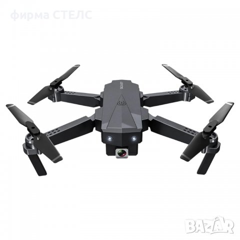 Дрон STELS SG107, Двойна камера 1080p, Черен, снимка 6 - Дронове и аксесоари - 40181694