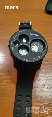 мултифункционален кварцов часовник - 47мм. , снимка 5 - Мъжки - 50160104