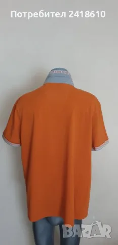 Hugo Boss Paddy Pique Cotton Regular Fit Mens Size 2XL - 3XL ОРИГИНАЛНА Тениска!, снимка 4 - Тениски - 50095373